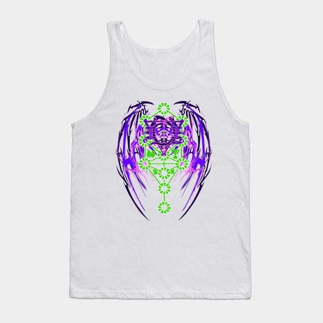 ANGEL -  Seele / Kabbalah tree of life  (Light) Tank Top by LANX